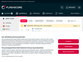 'livetulokset.com' screenshot