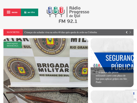 'radioprogresso.com.br' screenshot