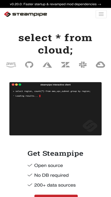 steampipe.io