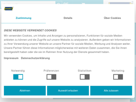 'hazet.de' screenshot