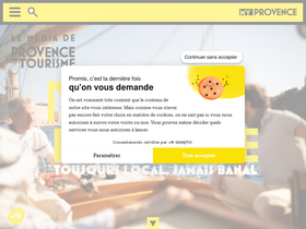 'myprovence.fr' screenshot