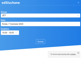 'odsluchane.eu' screenshot