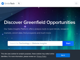 'similartech.com' screenshot