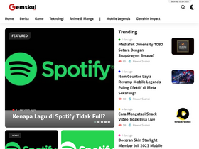 'gemskul.com' screenshot
