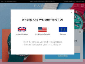 'farer.com' screenshot