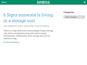 'familyinstructor.com' screenshot