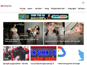 'tinhayvip.com' screenshot