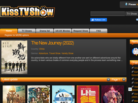 'kisstvshow.net' screenshot