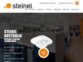 steinel.com.au homepage screenshot