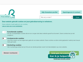 'roeselare.be' screenshot