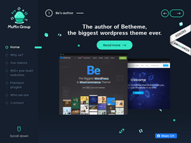 'muffingroup.com' screenshot