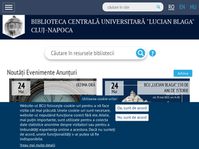 'bcucluj.ro' screenshot