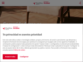 'plusultra.es' screenshot