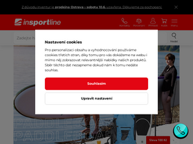 'insportline.cz' screenshot