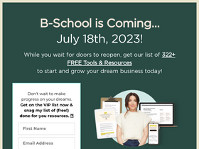 'marieforleobschool.com' screenshot