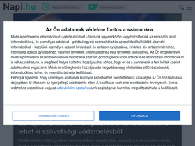 'napi.hu' screenshot