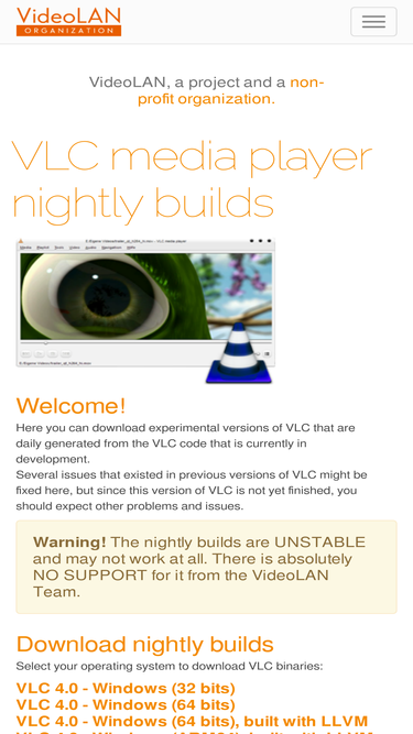 nightlies.videolan.org