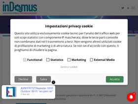 'indomus.it' screenshot