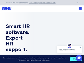 'myhr.works' screenshot
