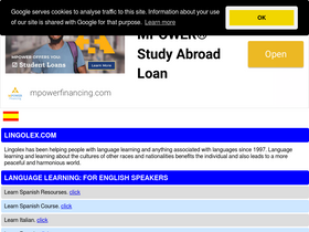 'lingolex.com' screenshot