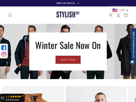thestylishguy.ie homepage screenshot