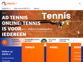 'knltb.nl' screenshot