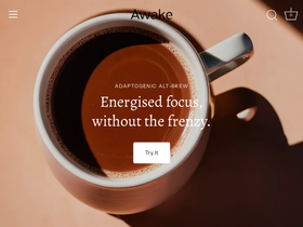 Awake Rituals website screenshot