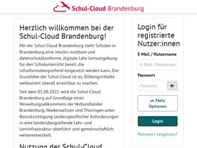 'brandenburg.cloud' screenshot