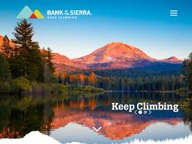 'bankofthesierra.com' screenshot