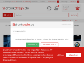 'drankdozijn.de' screenshot