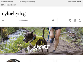 'myluckydog.ch' screenshot