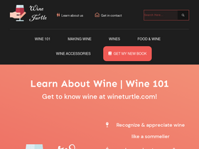 'wineturtle.com' screenshot