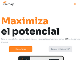 'microsip.com' screenshot