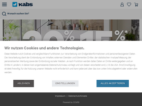 'kabs.de' screenshot
