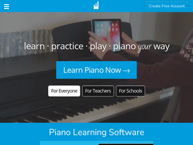 'pianomarvel.com' screenshot