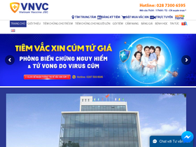 'vnvc.vn' screenshot