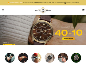 'royalwrist.pk' screenshot