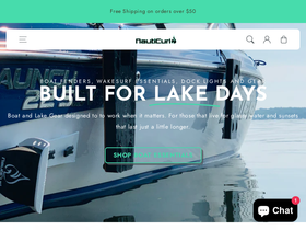 nauticurl.com homepage screenshot