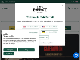 'sngbarratt.com' screenshot