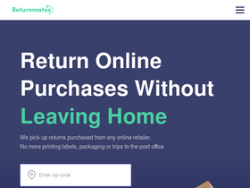 'returnmates.com' screenshot