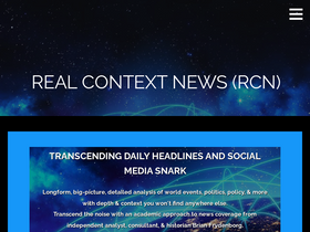 'realcontextnews.com' screenshot