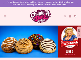 chunk-a-dunk.com homepage screenshot