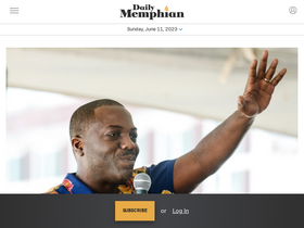 'dailymemphian.com' screenshot