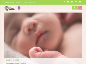 'planetamama.com.ar' screenshot