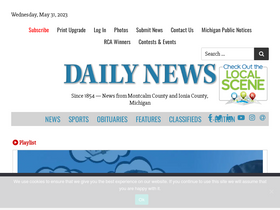'thedailynews.cc' screenshot