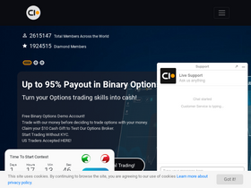 'closeoption.com' screenshot