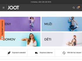 'joot.cz' screenshot