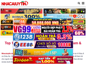 'nhacaiuytin.dev' screenshot
