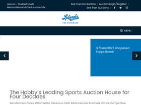 'lelands.com' screenshot