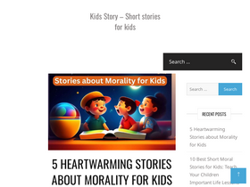 'kidsstory.org' screenshot